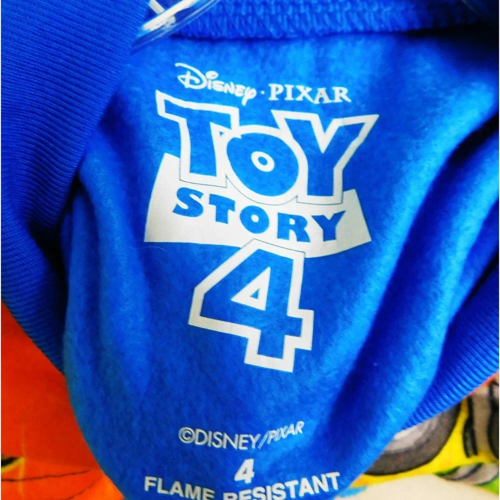 Disney Toy Story 4 Boy Pajama Lounge Set, Size 4, Multicolor,‎ New